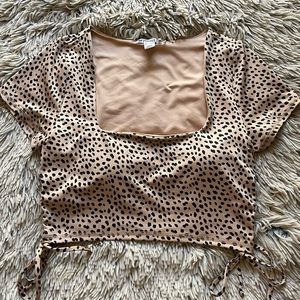 Forever 21 Cheetah Print Top